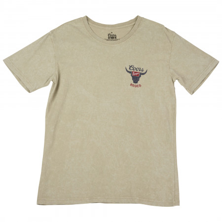 Coors Banquet Rodeo Mineral Wash Natural Beige T-Shirt